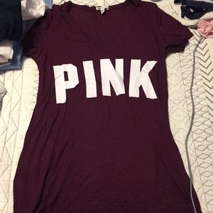 PINK short sleeve super soft shirt !